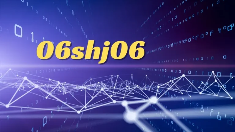 Decoding the Mystery: What Does “06SHJ06” Mean?