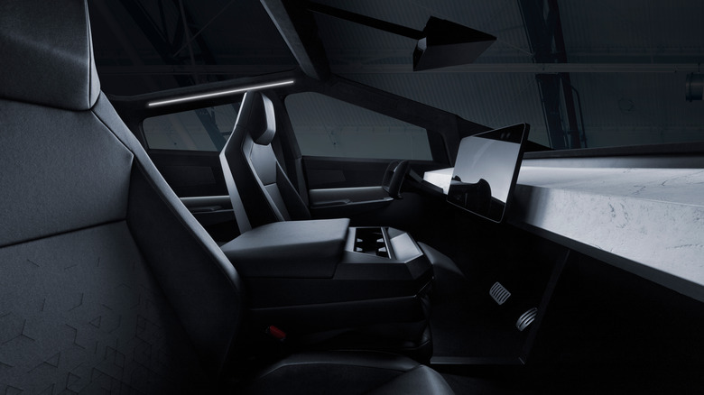 Unveiling the Tesla Cybertruck Interior: Minimalism Meets Utility
